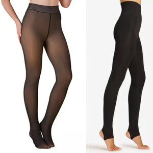 2 Pack Fleece Lined Tights